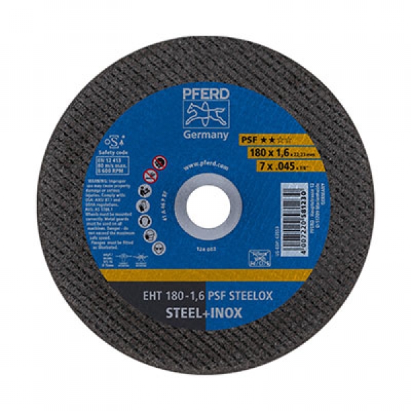 Disco de Corte EHT 180-1.6 PSF Steelox
